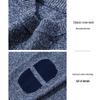 Luotsi Men's Thick Double-Layer Wool Crew Neck Sweater