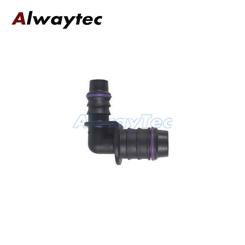 L Fitting Fuel Pipe Connector Hose Assembly Quick Released Fitting Fuel Line Connector for Automotives