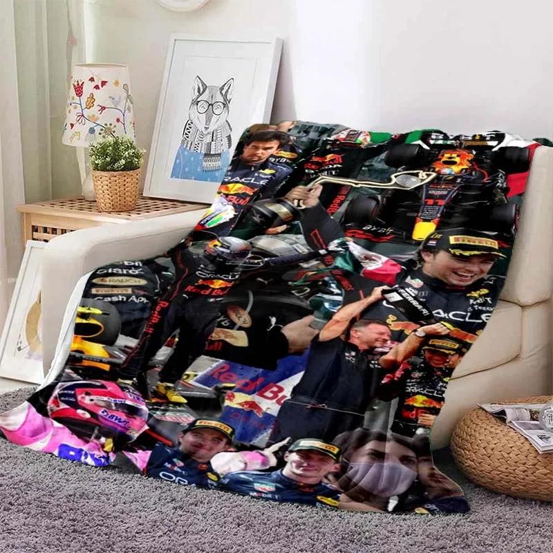 CHECO PEREZ FOR THE Patterned Blanket Star Art Flannel Thin Blanket Portable Home Travel Office Lunch Break Blanket