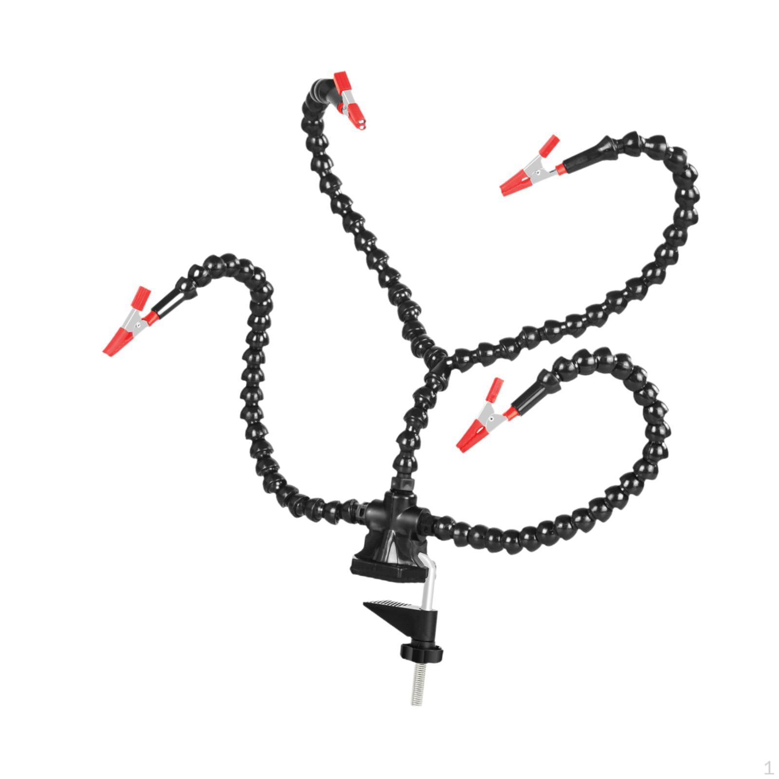 

Регулируемые зажимные зажимы с гибкими рычагами для паяльных работ Four Arms