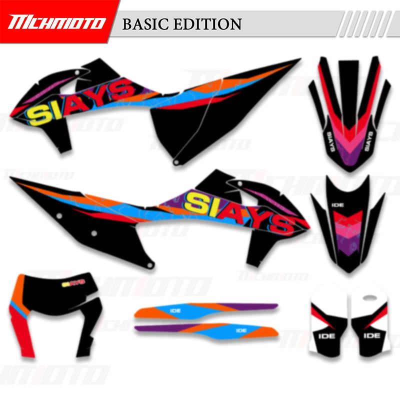 MCHMFG For KTM 19-22 SX SXF 20-23 EXC XCW 150 250 500 Decals Stickers Graphics Decals Stickers Motorcycle Background