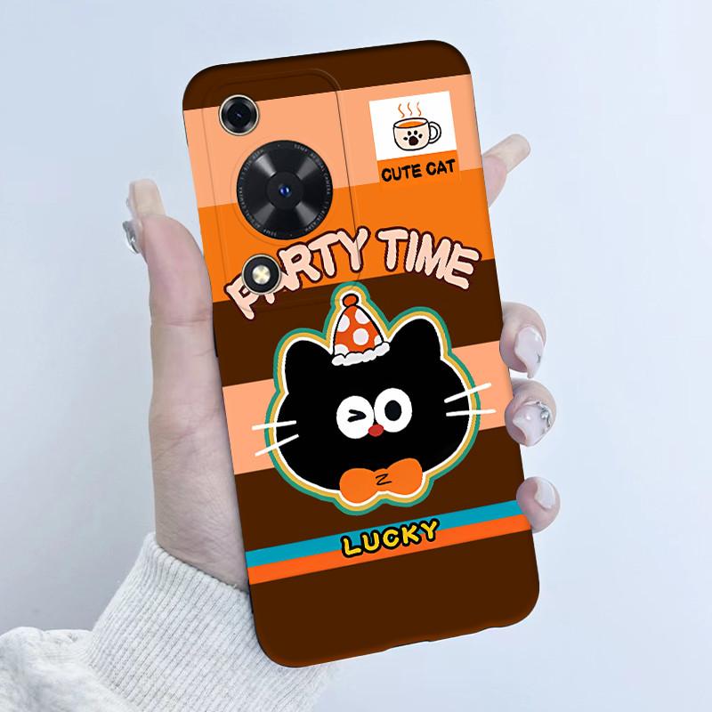 Handyhülle für Huawei Nova Y72 Hüllen 6,75" Niedliche Panda-Astronauten-Abdeckung für Huawei Enjoy 70 NovaY72 MGA-LX3 Weiche Silikonhülle
