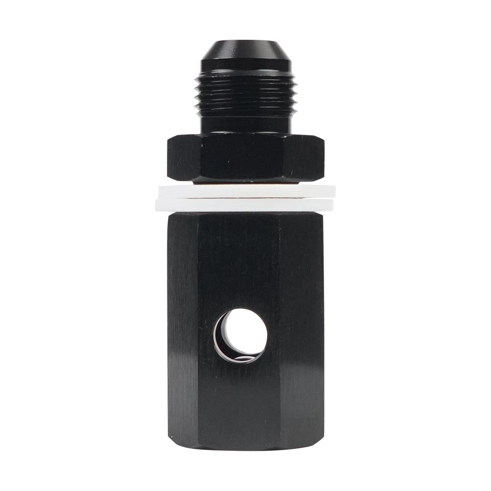 Fuel Cell Vent Roll Over Valve 6AN 8AN 10AN Male Flare Fuel Cell Tank Rollover Vent Valve Hose Fitting Adapter Aluminum Anodized