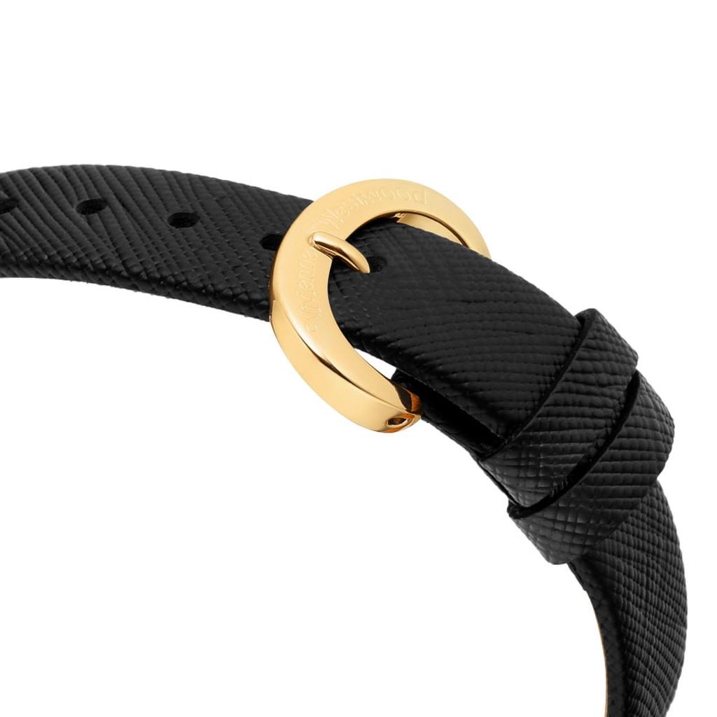 [Vivienne Westwood] VV006GDBLK Orb Women's Leather Watch