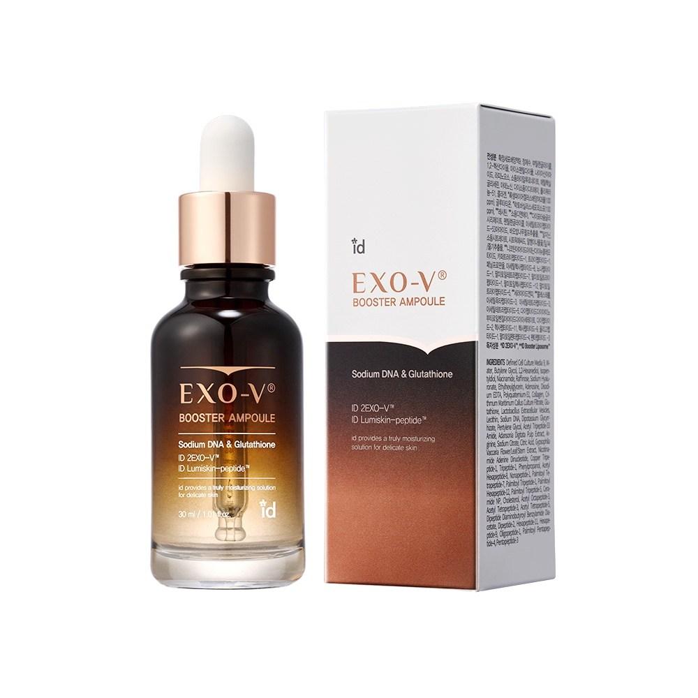 idplacosmetics EXO-V Booster Ampoule 30ml (1.01 fl oz) – Contains PDRN and Glutathione