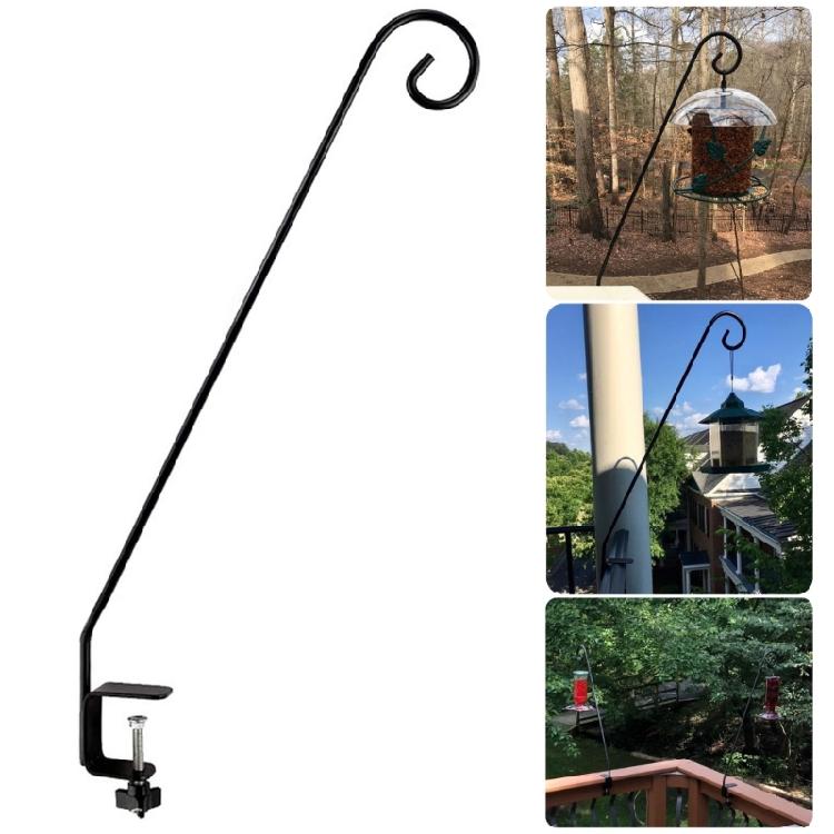 Weatherproofed Hook Outdoor Hook Metal Wall Hanging Basket Hook Practical Hook for Garden Decoration Wind Chimes