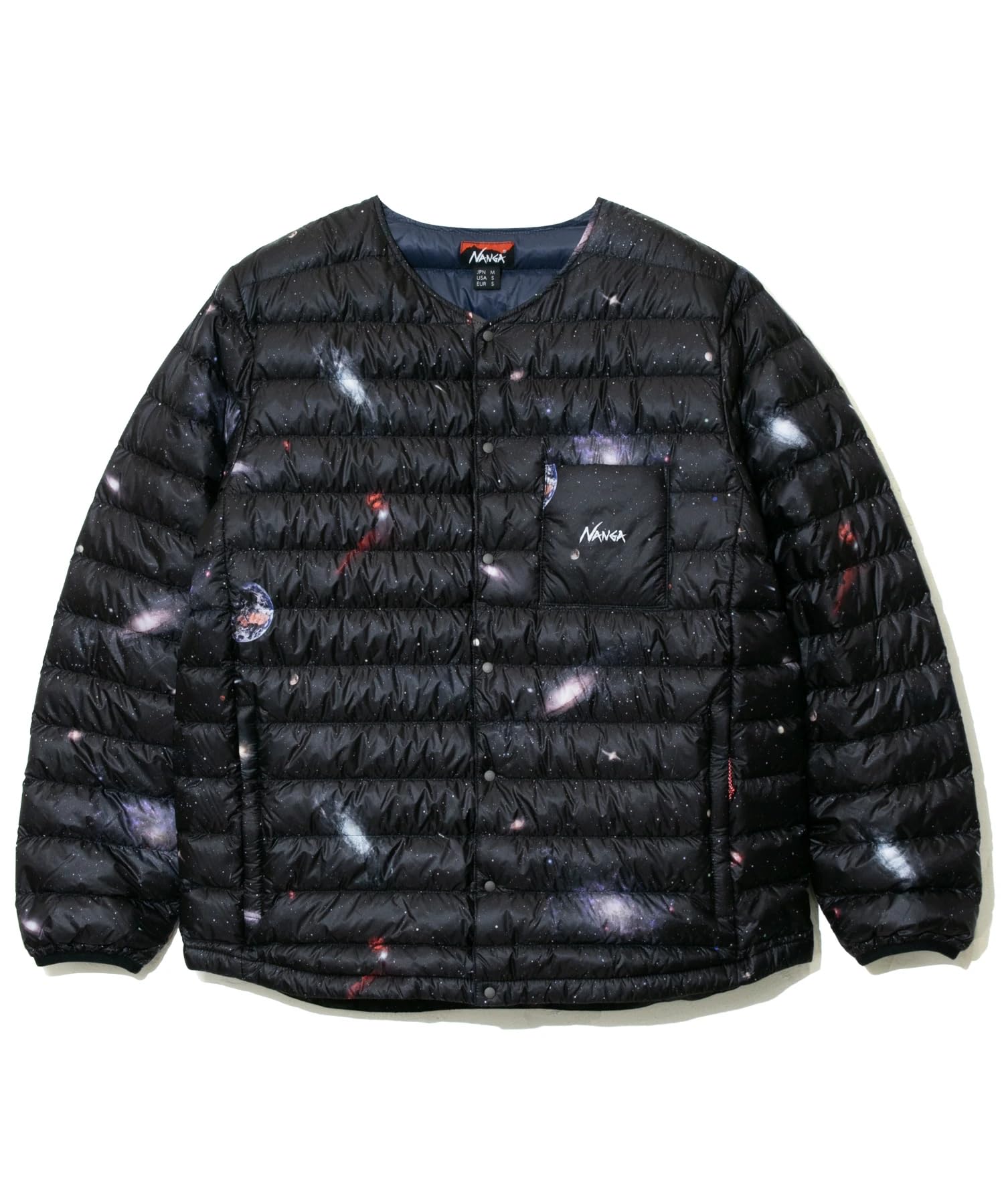 

[go slow caravan] NANGA x gsc Eye-catching Down Cardigan, Space XL