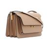 Marni Travel Leather Shoulder Bag Women Bags Nude SBMPN09NO1LV520ZC32N