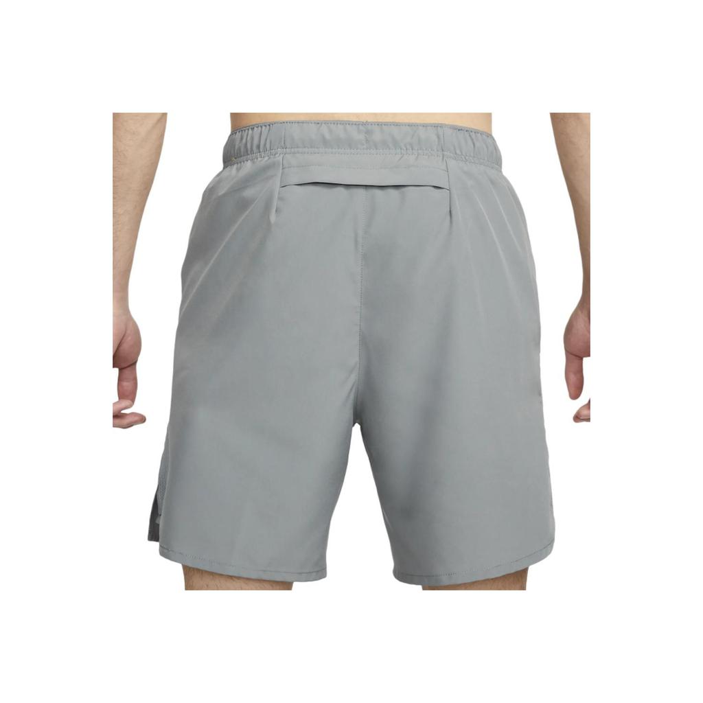 Nike Dri-Fit Solid Color Logo High-Waisted Drawstring Track Shorts Men Bottoms Light-Gray DV9360-084