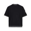 FOS Solid Color Loose Fit T-Shirt Men Tops KY5597