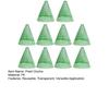 Garden Cloches Reusable Plant Cloches Transparent Bell Jar Covers for Protecting Plants Seedlings from Sun Frost Snails Birds