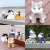 Cute Orange Gray Blue Yellow Cat Plush Doll Children Toy For Kids And Babies Gift