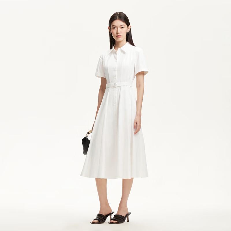 

VEROMODA Women s 2025 Summer Belted Shirt Dress M