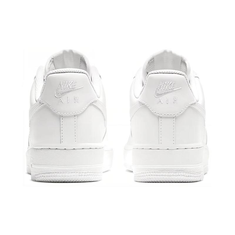 Nike Air Force 1 Triple White Comfortable Classic Retro Style Durable Breathable Kids Sneakers Kids Sneakers AD8959-100