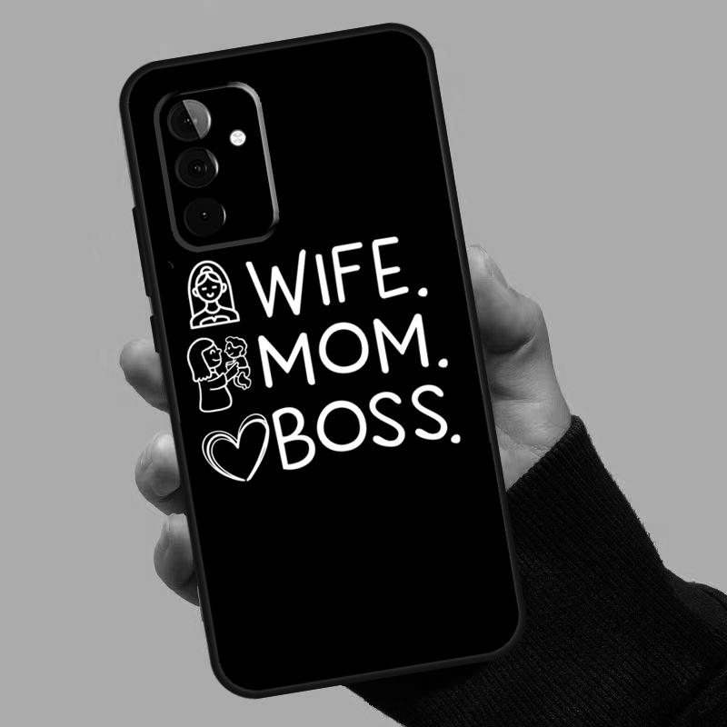 

Wife Mom Boss Case For Samsung Galaxy A56 A36 A16 A33 A13 A23 A52 A32 A12 A54 A34 A14 A53 A15 A35 A55 A17 Samsung A26