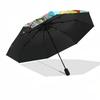 1pc Sailor Moon Umbrella Automatic Opening Closing, Portable 3-Fold Design, 8-Bone Iron Frame, Outdoor Umbrella, Ideal Gift for Fans, Travelers, Daily