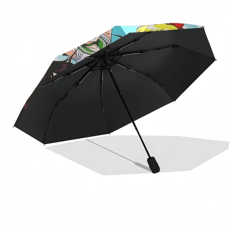 1pc Sailor Moon Umbrella Automatic Opening Closing, Portable 3-Fold Design, 8-Bone Iron Frame, Outdoor Umbrella, Ideal Gift for Fans, Travelers, Daily
