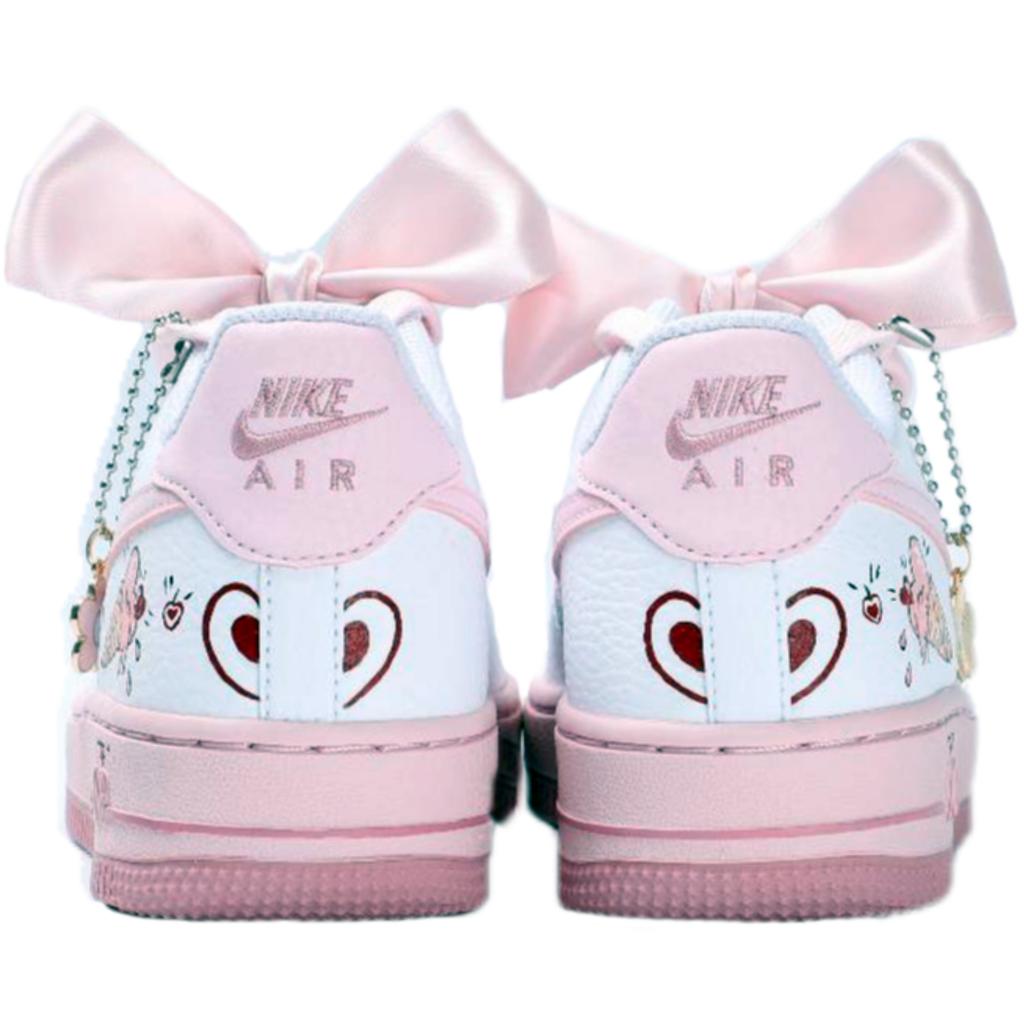 Nike Air Force 1 Skateboard Shoes GS White Pink CT3839-107(Team130-VAM)