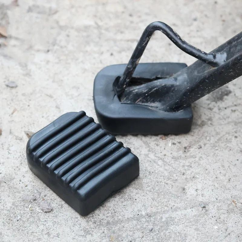 Universal Motorcycle Foot Mat Rubber Floor Mat Side Support Angle Bracket Anti-Slip Footrests Bracket Pad Motorcycle Accessories