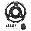 Pinion and Spur Gear Set Steel Wear Resistant 32P 50T 18T RC Gear Set for Traxxas Slash 2WD 1 10