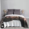 Sylus Style Love And Deepspace Blanket Soft Warm Flannel Throw Blanket Plush for Bed Living Room Picnic Travel Home Sofa
