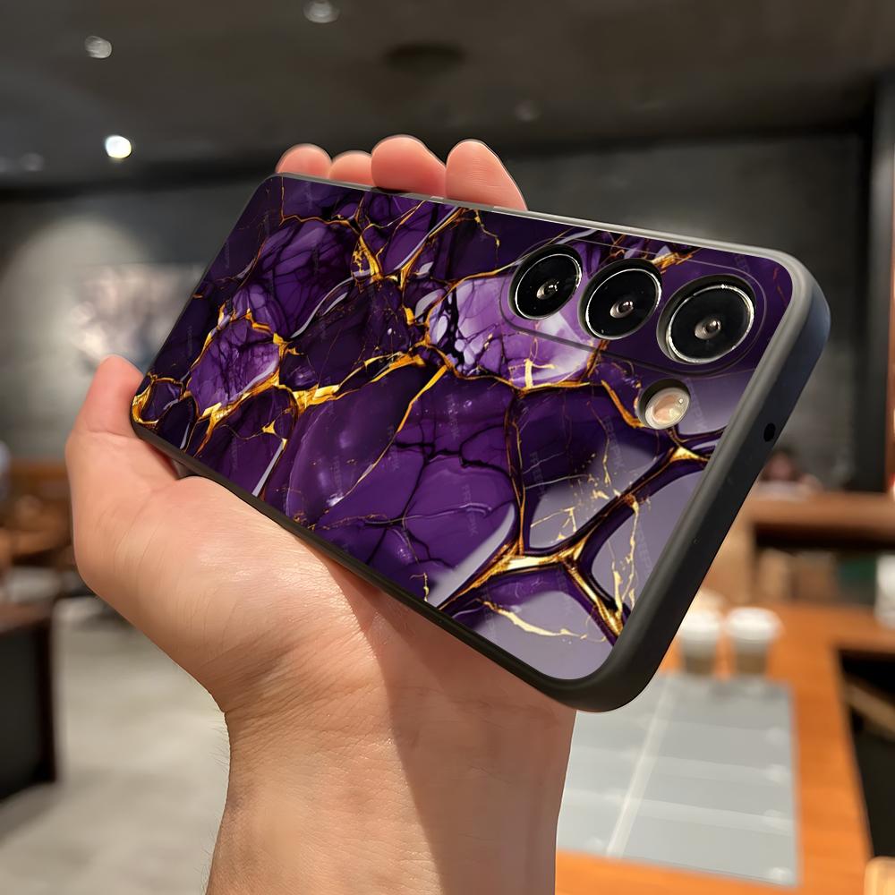 

Marble Pattern Art Phone Case For Samsung A56 A36 A26 A16 A15 A25 A35 A55 A14 A34 A24 A54 Black Soft Shell Samsung A13 5G