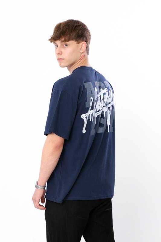 Oversized Men’s T-shirt – Relaxed Fit, Extended Silhouette, Dropped Shoulder, Breathable & Durable Fabric Summer 3383-036-33-5 HC