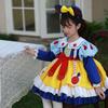 2025 Spring Girls' Lolita Princess Dress - Snow White Tutu Skirt