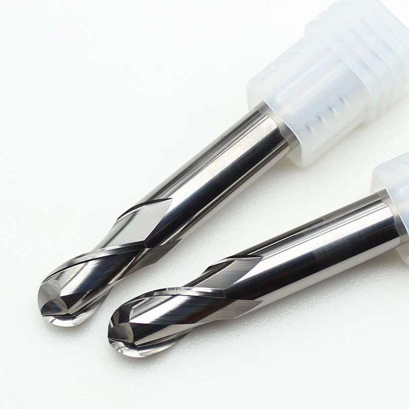 65° Metal Ceramic Flat-Bottom End Mill/Ball Nose End Mill/High-Gloss Mirror Face Mill