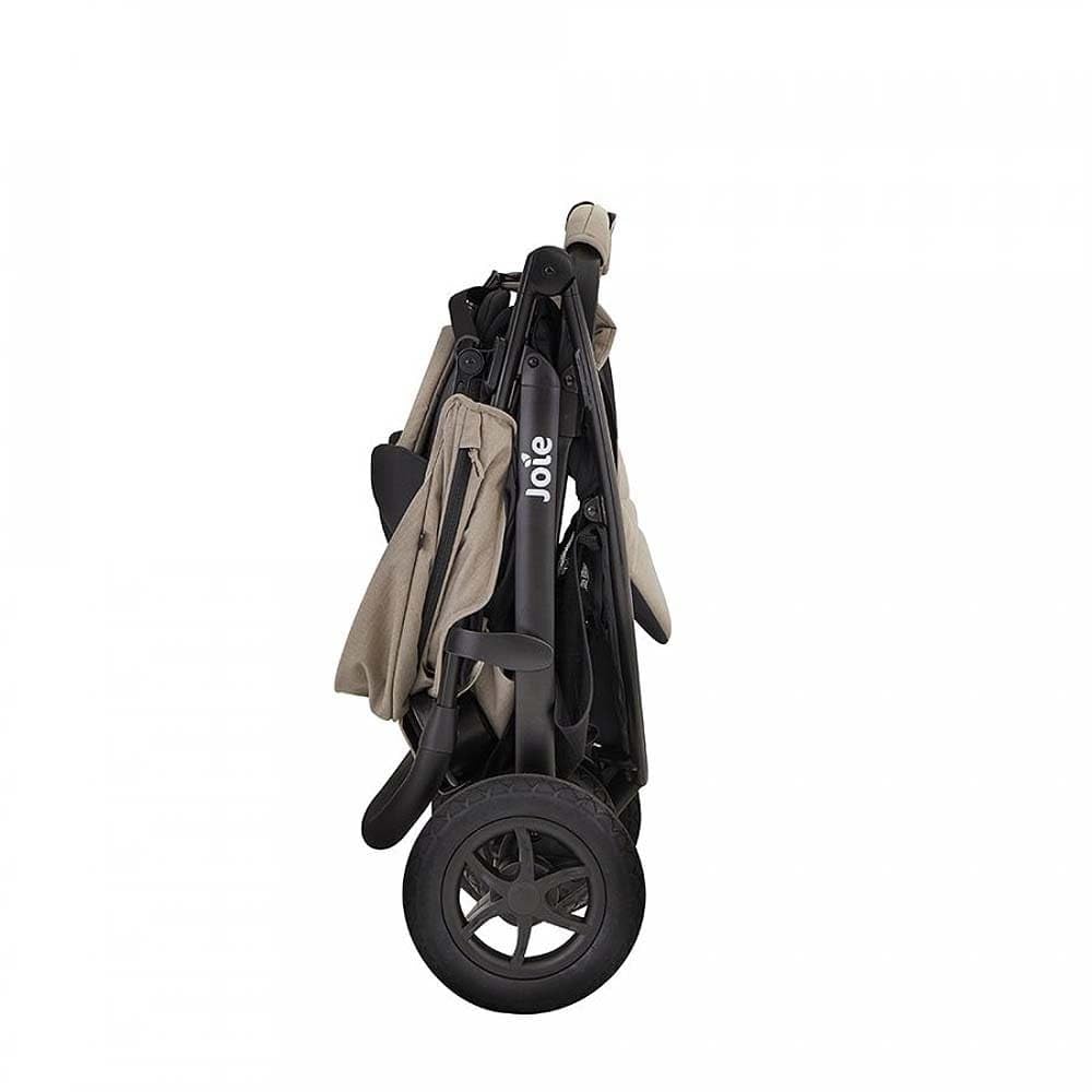 Joie LightTrax 3 DLX Three-Wheel Stroller for Babies 1 Month and Up (Moon Rock)