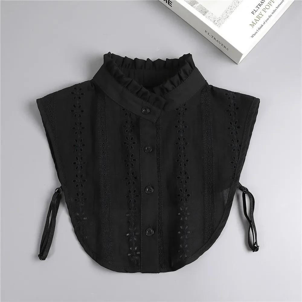 

Women s Hollowed Out Breathable Fake Collar Fashionable Standing Collar, Professional Casual Versatile, Detachable Fake Collar
