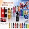 Large Capacity White Paint Pen Ink Refill, Water Additive, Gold/Silver, 60ml
