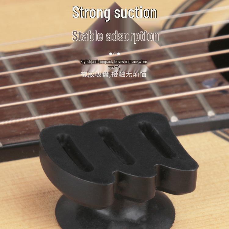 Guitar Pick Storage Suction Cup Clip - Anti-Lost, Large Capacity Holder