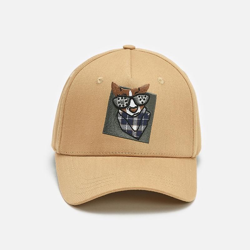2023 Dárkový kšiltovka nejvyšší kvality Bavlna Vysoká kvalita 3D výšivka Kreslený pes Pánská volnočasová snapback čepice Dámská módní sluneční čepice