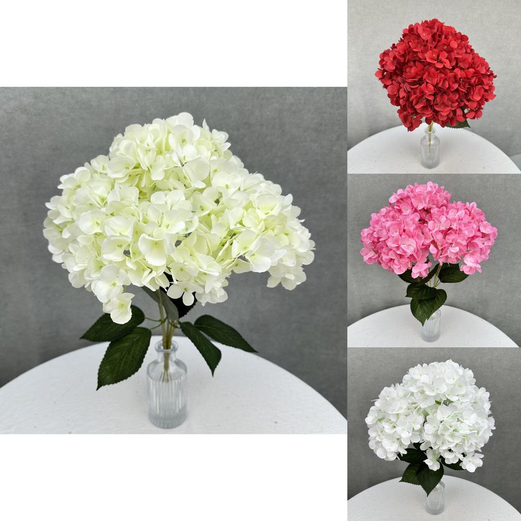 DIY Künstliche Hortensie Macrophylla Heimdeko Mit Blumen Für Hochzeit Und Fotografie-Nutzung