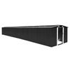 VidaXL Garden Shed Storage Hangar Tool Shed Garden Cabin Outdoor Storage Shed Anthracite 47038