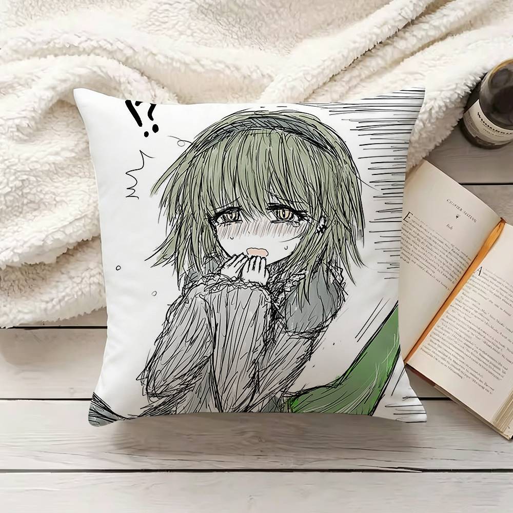 Game Black Souls Anime Pillow Cover Sofa Cushion Cover Home Room Decoration Children Gift