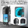 Insta360 X3 Camera Cage Lens Metal Frame Aluminum Alloy Protective Cage Case for Action Camera Rig with Cold Shoe Universal Thread Magnetic Action