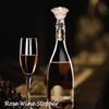 Rose Wine Saver Stopper: Reusable, Fresh-Keeping, Great Gift for Wine Lovers & Wedding Favors