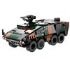 German Boxer APC Building Set Rotating Turret & Missile Launch Air Defense Armored Vehicle Collectible Gift for Military Fans
