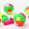 1 Pezzo Mini Puzzle Assemblaggio Sfera Giocattolo Educativo Colore Casuale Regalo per Bambini Creativo Plastica Multicolore Sfera Puzzle Giocattolo