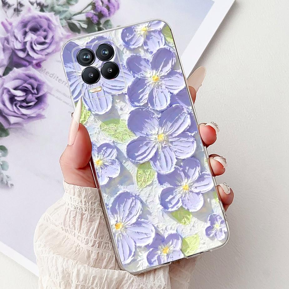 Cute Cat Fashion Painted Cover For Realme 8 Case Cover For Realme 8 Pro Soft Silicone Phone Case For Realme8 5G Realme 8i Bumper