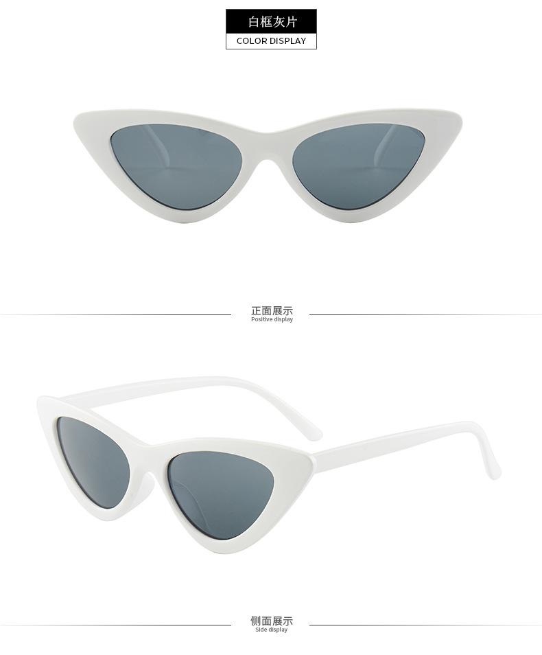 Vintage Cat eye Sunglasses Women Sexy Retro Small Cat Eye Sun Glasses Brand Designer Colorful Eyewear For Female