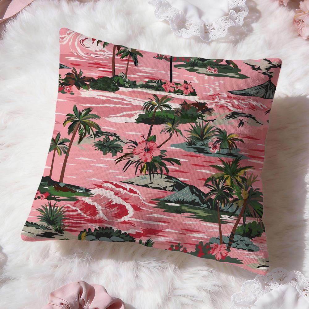 Tropical Fruit Texture Cushion Cover Premium Comfort Reversible Pillow Cove Two In One Design for Any Room Car Interior