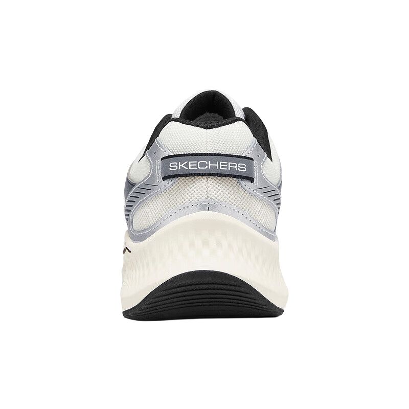 Skechers Go Run Consistent 2.0 Leichte Retro Trendige Atmungsaktive Herren Sneaker Schwarz Weiß 220883-OFWT