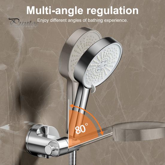 Držák sprchové základny s hákovým designem Silné lepidlo Vodotěsný držák ruční sprchy Výměna