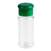 10Pcs Kitchen Salt Pepper Shakers 60/100Ml Plastic Empty Seasoning Storage Bottle