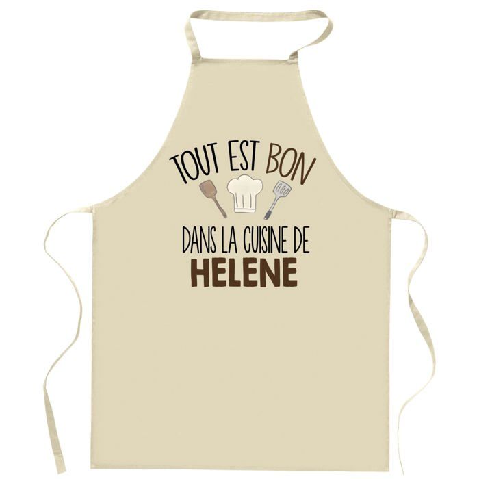 Tablier de cuisine - Planetee - Personnalisé - Impression bretonne - Coton résistant