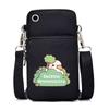 Casual mobile phone bag cute printing new messenger bag Korean version versatile small bag vertical change bag