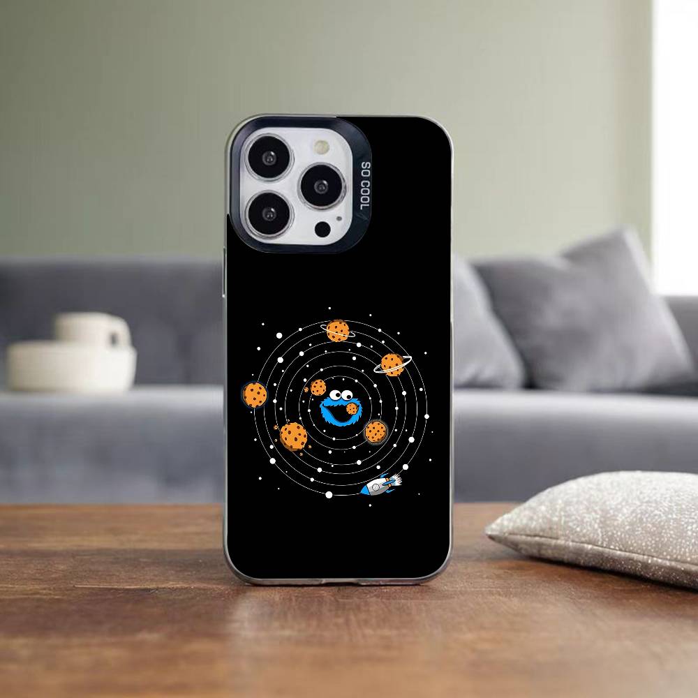 C-Cookies Monster Phone Case For IPhone 17 16 15 14 13 12 11 Pro Max Plus X XR XS Max Shockproof Bumper Cover